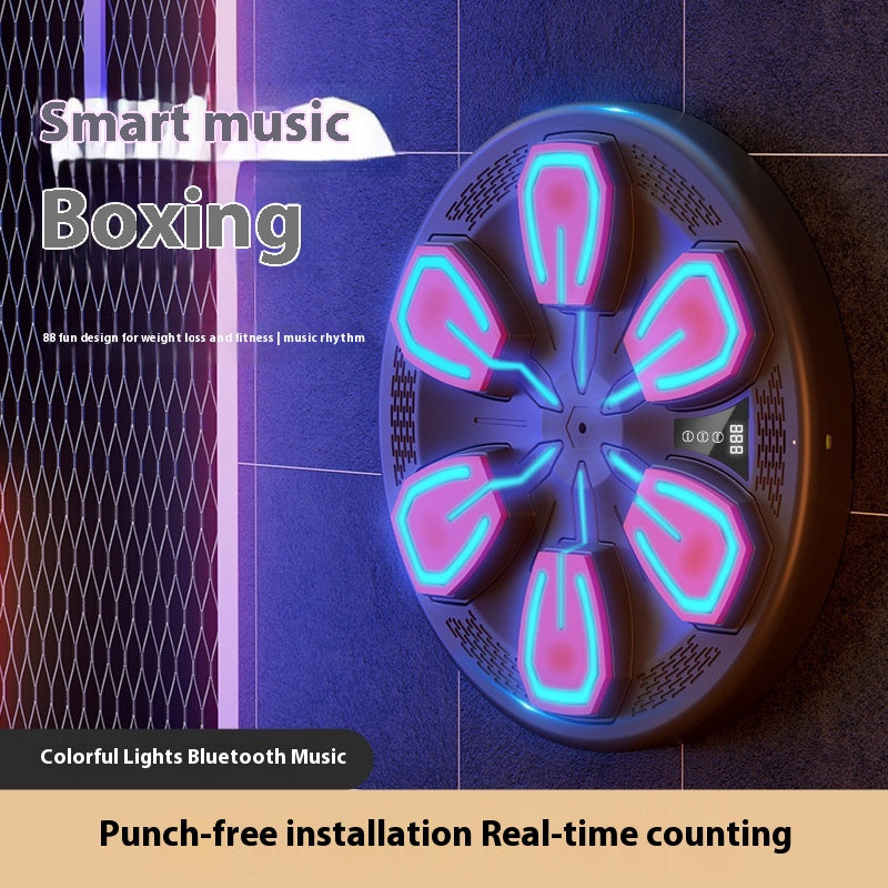 Smart Home Boxing Trainer - Electronic Wall Target for Ultimate Fitness and Response Training