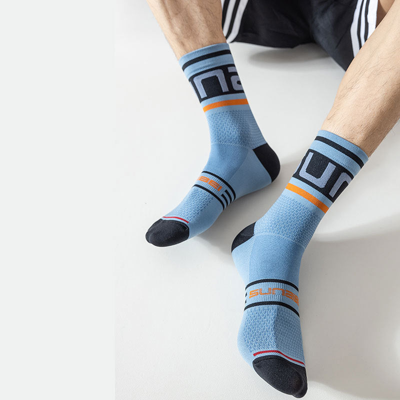 6 Pairs Men Athletic Socks Cushion Running Socks