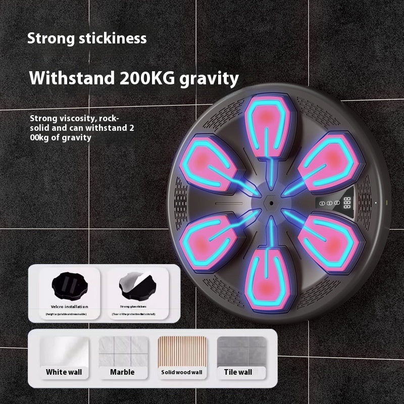 Smart Home Boxing Trainer - Electronic Wall Target for Ultimate Fitness and Response Training