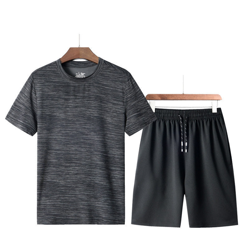 Men summer fitness suit