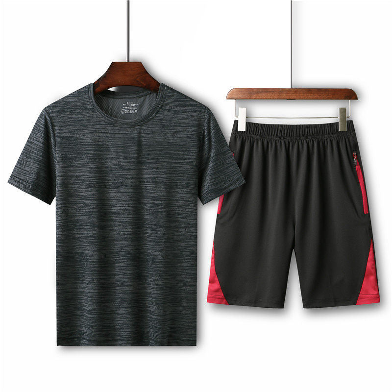Men summer fitness suit