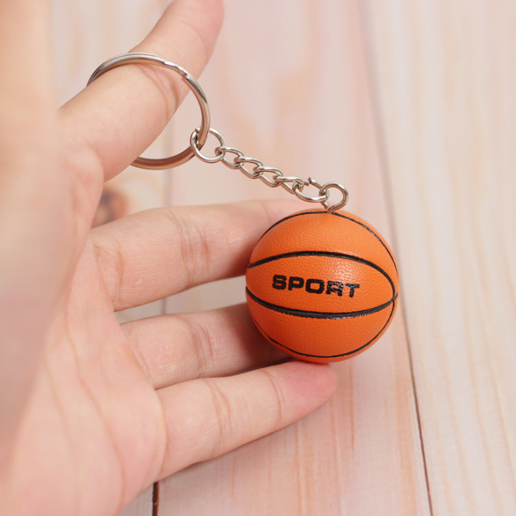 Basketball Football Volleyball Keychain Creative