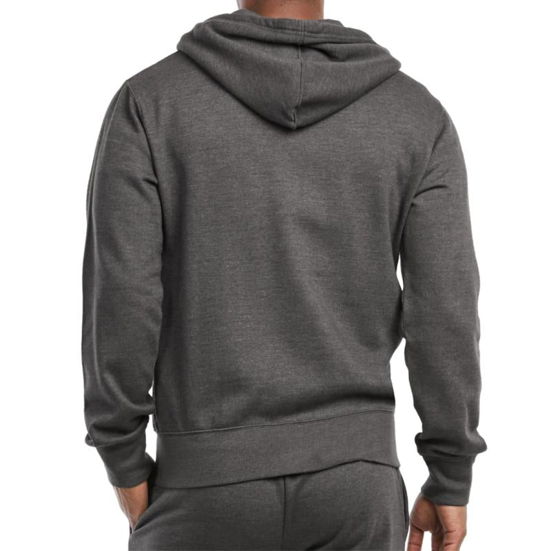 Men'S Fleece Hoodie Full Zip Cotton Lightweight with Pockets Sweatshirt Tops S-3XL Solid Zipper Lined Long Sleeve Menswear Sweaters Spring Outdoor