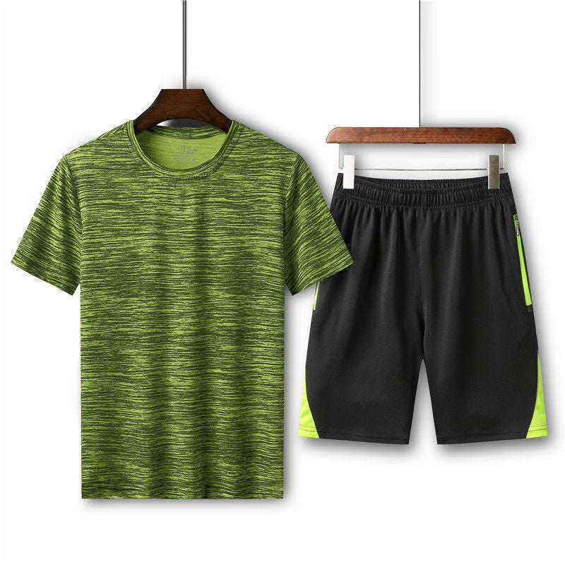 Men summer fitness suit