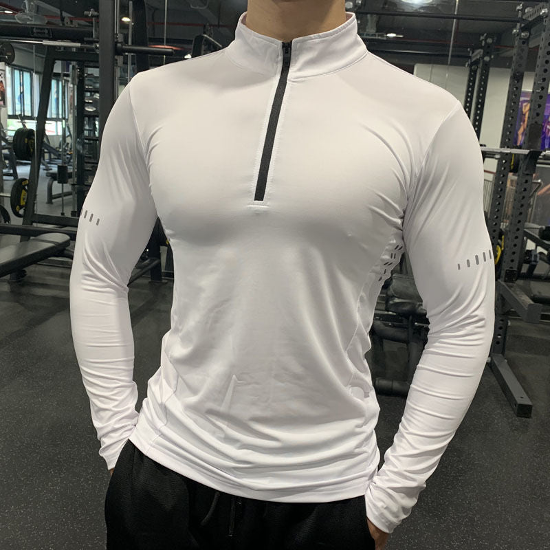 Half Zipper Fitness Long Sleeve