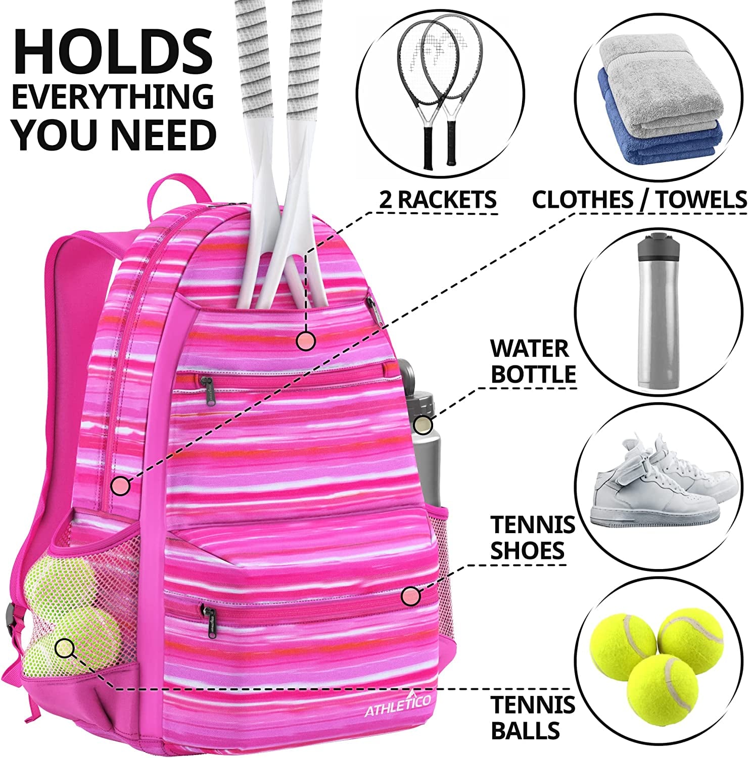 Women's Tennis Carry Bag