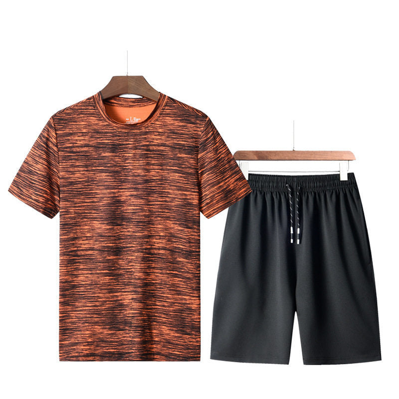 Men summer fitness suit