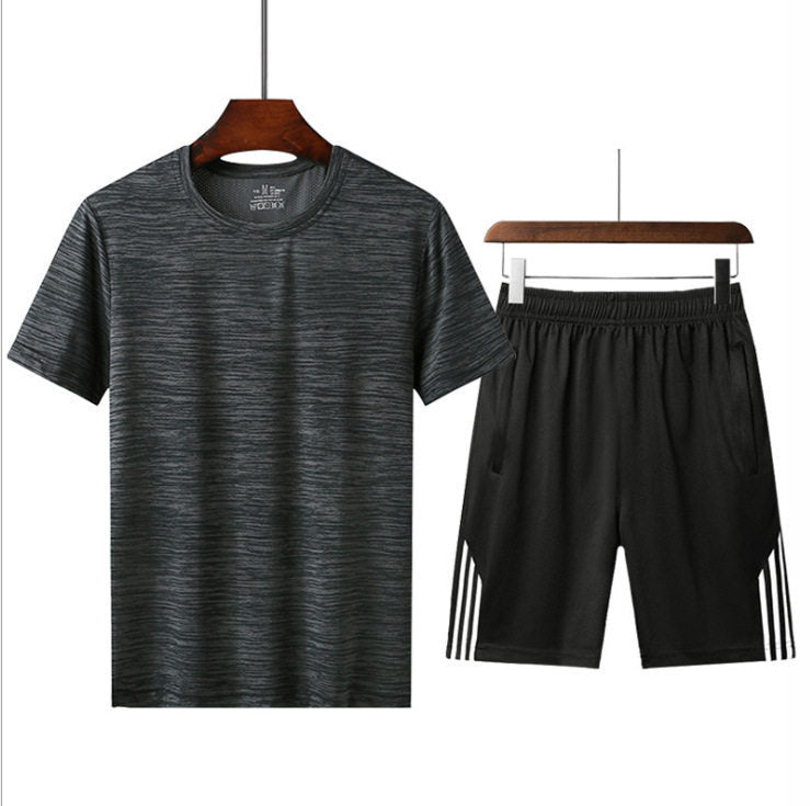 Men summer fitness suit