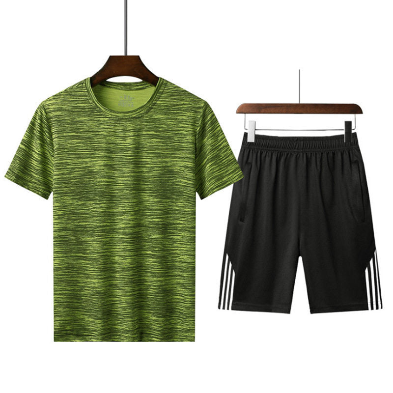 Men summer fitness suit