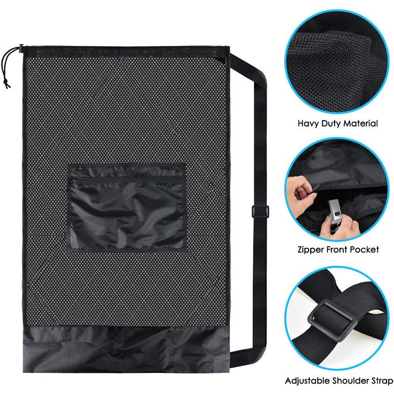 Basketball Row Net Sports Net Ball Pocket Bags, Basketball Storage Bag,