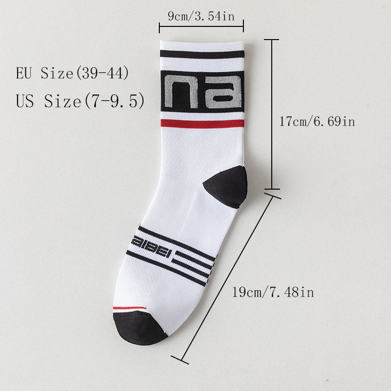 6 Pairs Men Athletic Socks Cushion Running Socks