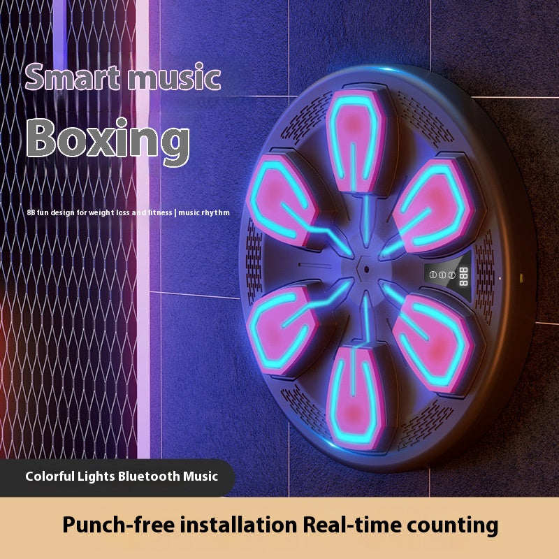 Smart Home Boxing Trainer - Electronic Wall Target for Ultimate Fitness and Response Training