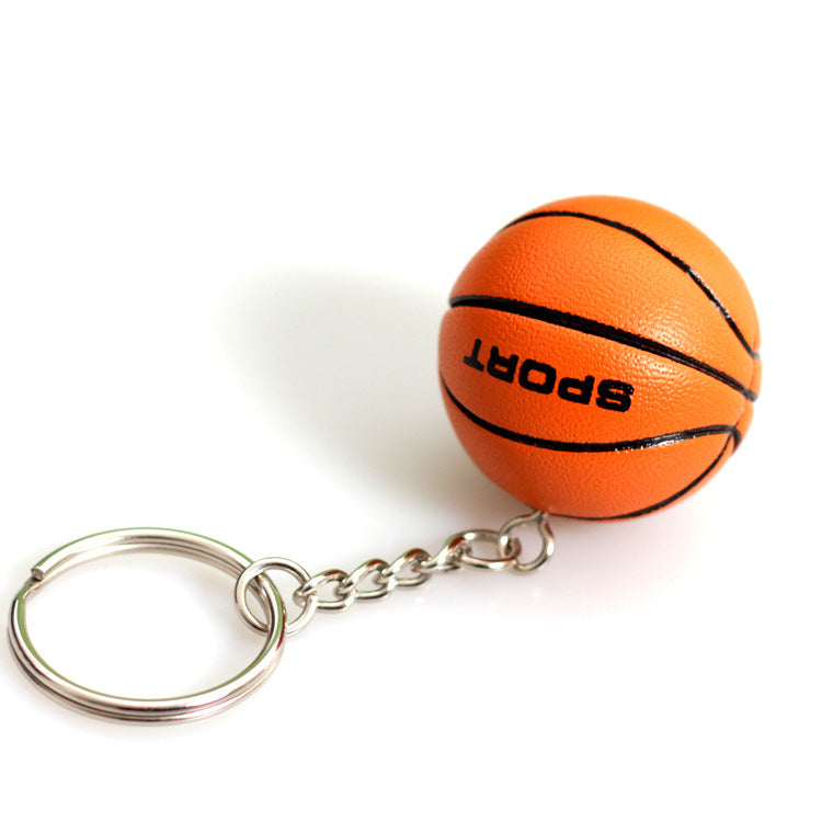 Basketball Football Volleyball Keychain Creative