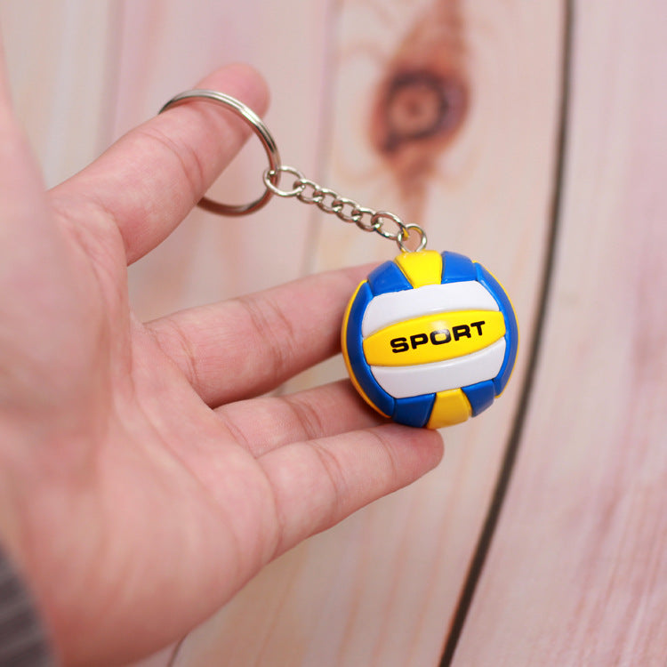 Basketball Football Volleyball Keychain Creative