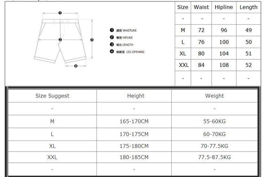 Summer Men's Gyms Shorts