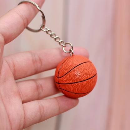 Basketball Football Volleyball Keychain Creative