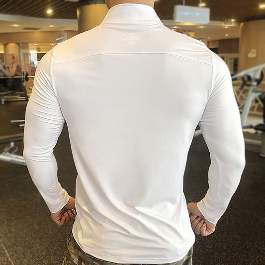 Half Zipper Fitness Long Sleeve