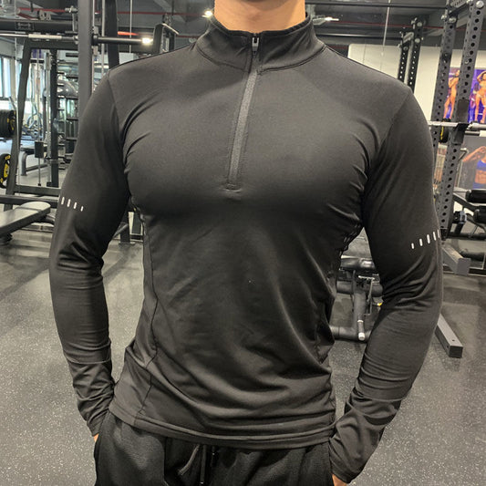 Half Zipper Fitness Long Sleeve